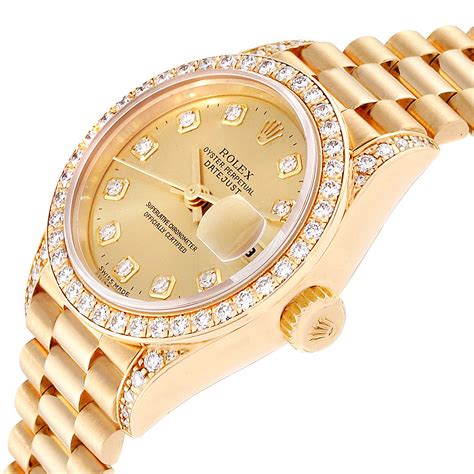 gold.womens rolex